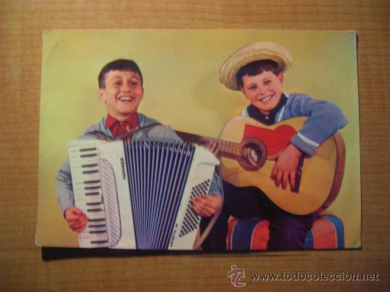 Postales: POSTAL NI&Ntilde;OS ESCRITA - Foto 1