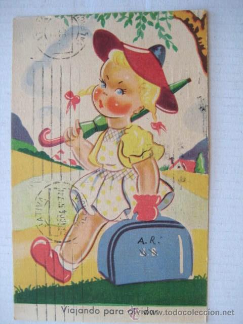 Postales: POSTAL 1945 CIRCULADA CON SELLO .  ENVIO GRATIS&iexcl;&iexcl;&iexcl; - Foto 1