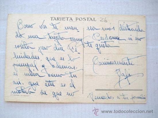 Postales: POSTAL A&Ntilde;OS 40... CIRCULADA.   ENVIO GRATIS&iexcl;&iexcl;&iexcl; - Foto 2