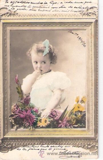 Postales: TARJETA POSTAL INFANTIL. - Foto 1