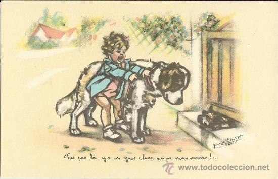 Postales: POSTAL ANTIGUA DE NI&Ntilde;OS - Foto 1