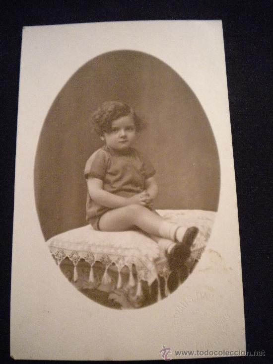 Postales: Postal de ni&ntilde;a sentada.Toulouse - Foto 1