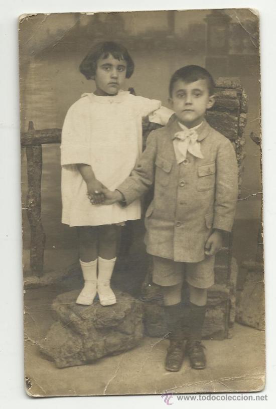 Postales: POSTAL ANTIGUA  NI&Ntilde;OS - Foto 1