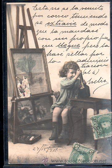 Postales: TARJETA POSTAL INFANTIL. - Foto 1