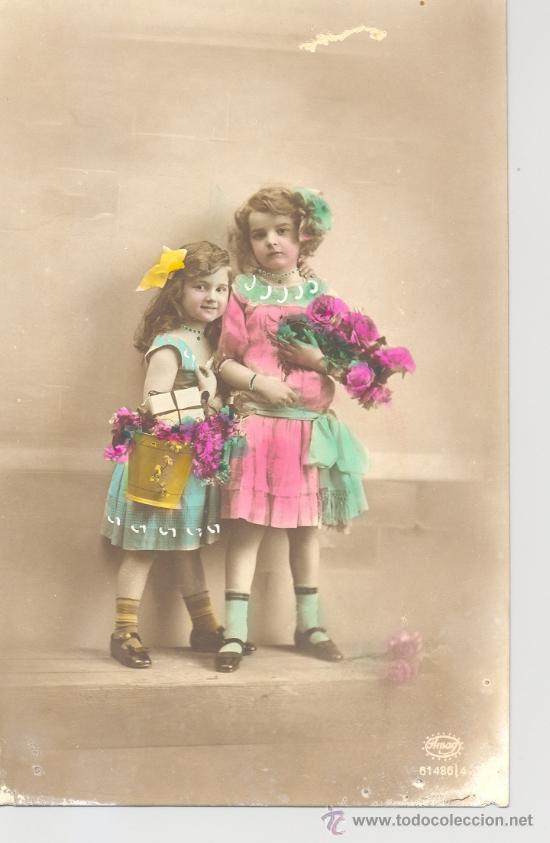 Postales: POSTAL COLOREADA PRINCIPIOS DE SIGLO XX - Foto 1