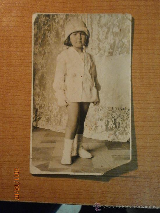 Postales: ANTIGUA POSTAL NI&Ntilde;A  ESCRITA - Foto 1