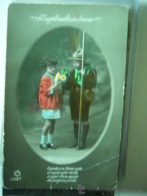 Postales: POSTAL DE NI&Ntilde;OS.  ESCRITA. - Foto 1