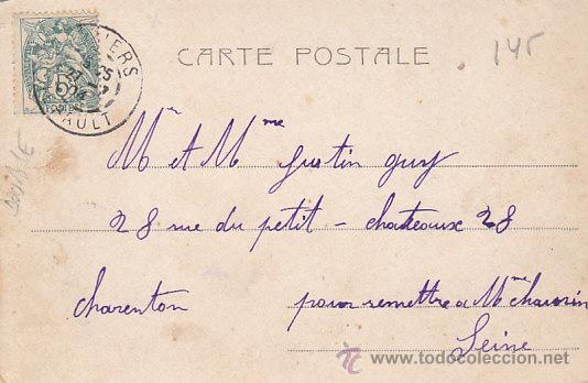 Postales: ni&ntilde;as, circulada en 1904, ver dorso - Foto 2