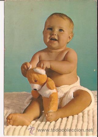 Postales: POSTAL DE NI&Ntilde;O CON JUGUETE - Foto 1