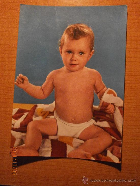Postales: ANTIGUA POSTAL. NI&Ntilde;O ESCRITA - Foto 1