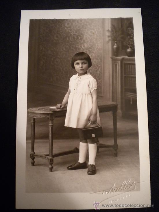 Postales: Postal  ni&ntilde;a , francesa narbonne. - Foto 1