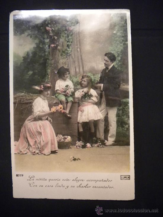 Postales: Postal coloreada (Lumen) - Foto 1