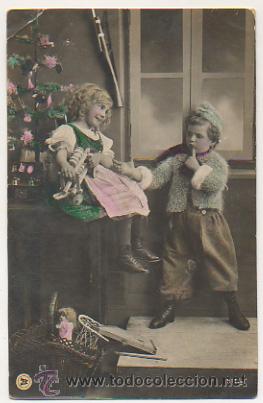 Postales: NI&Ntilde;OS. JUGUETES. NAVIDAD. - Foto 1
