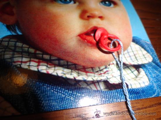 Postales: POSTAL CON NI&Ntilde;O Y CHUPETE DE PL&Aacute;STICO - Foto 2