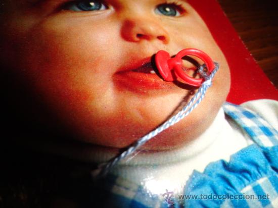 Postales: POSTAL CON NI&Ntilde;O Y CHUPETE DE PLASTICO - Foto 2