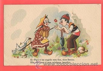 Postales: POSTAL NI&Ntilde;OS escrita 14x 9 cm - Foto 1