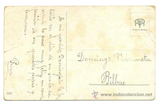 Postales: Ni&ntilde;o cesto con flores .. Germany - Foto 2