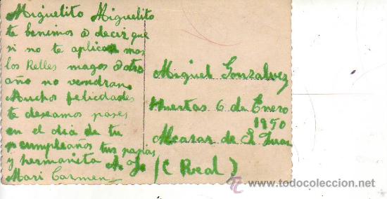 Postales: postal escrita - Foto 2