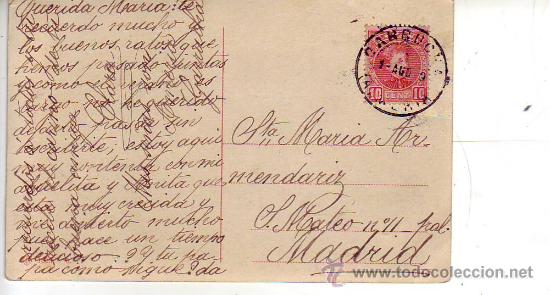 Postales: postal  circulada - Foto 2