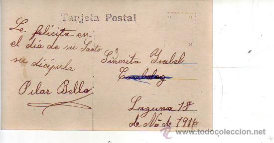 Postales: postal  escrita - Foto 2