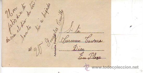 Postales: postal  escrita - Foto 2