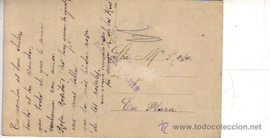 Postales: postal  escrita - Foto 2