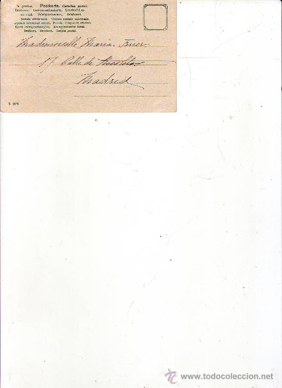 Postales: postal  escrita - Foto 2