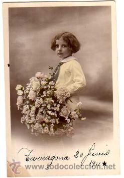 Postales: Ni&ntilde;a. Circulada 1911 - Foto 1
