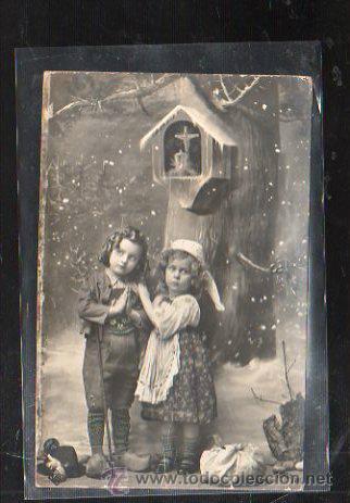 Postales: TARJETA POSTAL DE NI&Ntilde;OS. DOS NI&Ntilde;AS. - Foto 1