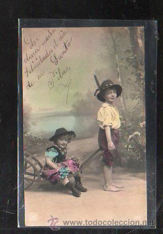 Postales: TARJETA POSTAL DE NI&Ntilde;OS. - Foto 1