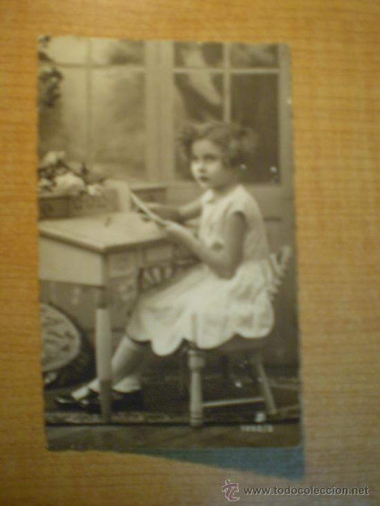 Postales: POSTAL NI&Ntilde;A. PD ESCRITA - Foto 1