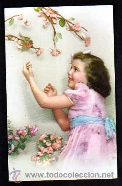 Postales: Postal Ni&ntilde;a. No circulada. - Foto 1