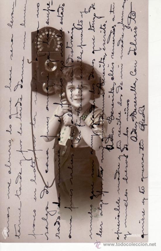 Postales: POSTAL DE NI&Ntilde;OS - TELEFONO - Foto 1