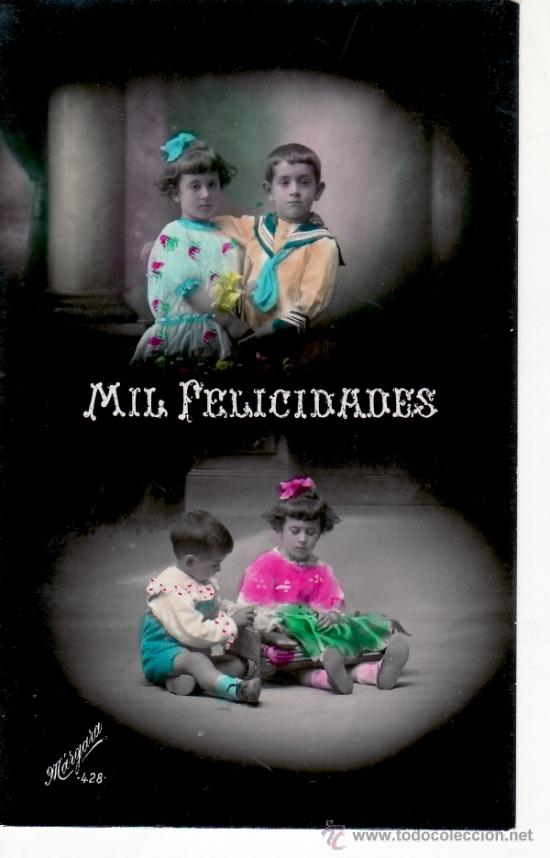Postales: POSTAL ANTIGUA  DE NI&Ntilde;OS - Foto 1