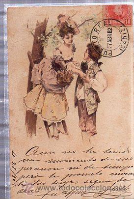 Postales: TARJETA POSTAL NI&Ntilde;OS - Foto 1
