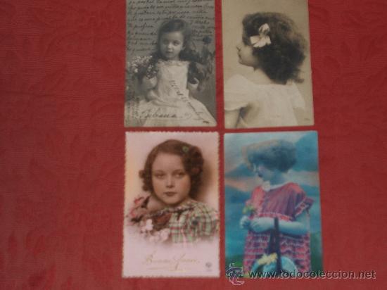 Postales: Cuatro postales de ni&ntilde;as - Foto 1