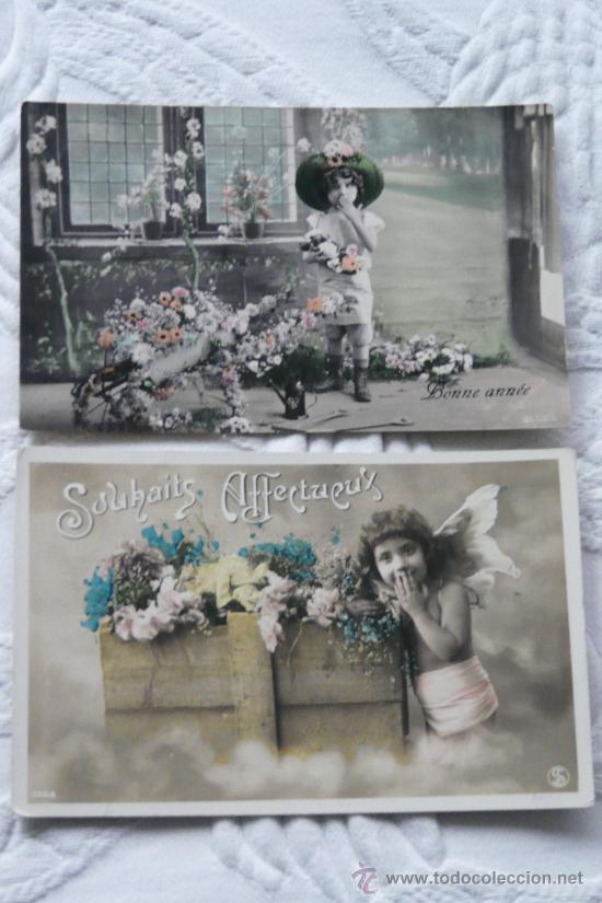 Postales: Dos postales de ni&ntilde;os - Foto 1
