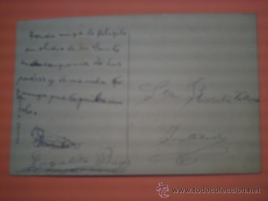 Postales: POSTAL  DE  CINCO BEBES EN CESTO DE MIMBRE- - Foto 2