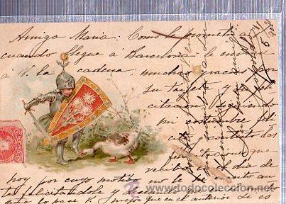 Postales: TARJETA POSTAL ANIMALES Y NI&Ntilde;OS - Foto 1