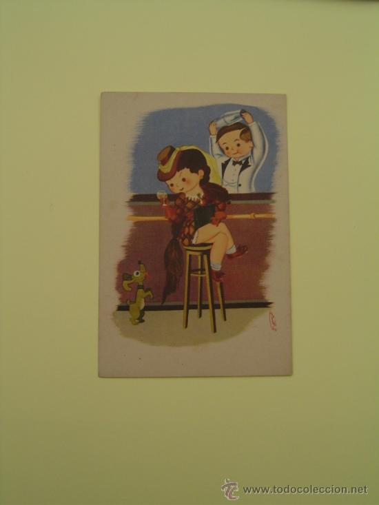 Postales: Postal INFANTIL A&Ntilde;OS 40 - Foto 1