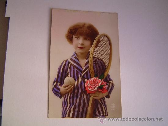 Postales: Bonita postal de ni&ntilde;a. - Foto 1