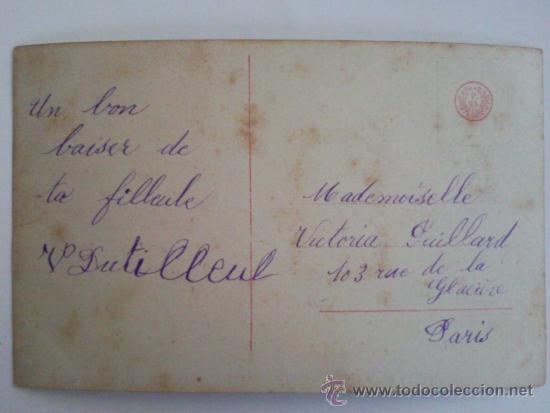 Postales: ANTIGUA POSTAL FRANCESA, 2 NI&Ntilde;AS, CIRCULADA - Foto 2