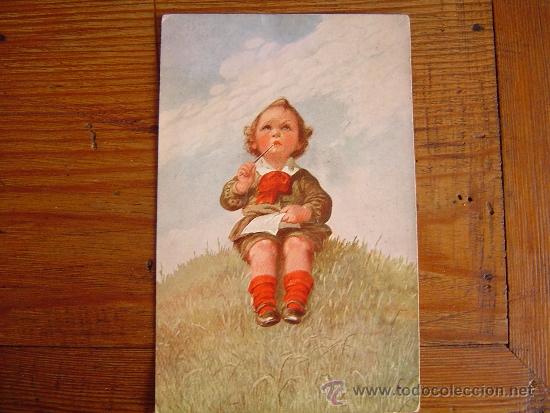 Postales: Bonita postal  de un ni&ntilde;o. - Foto 1