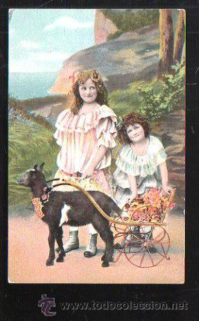 Postales: TARJETA POSTAL DE NI&Ntilde;OS CON JUGUETES - Foto 1