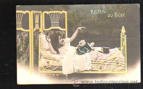 Postales: TARJETA POSTAL DE NI&Ntilde;O CON JUGUETES - Foto 1