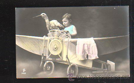Postales: TARJETA POSTAL DE NI&Ntilde;O CON JUGUETE - Foto 1