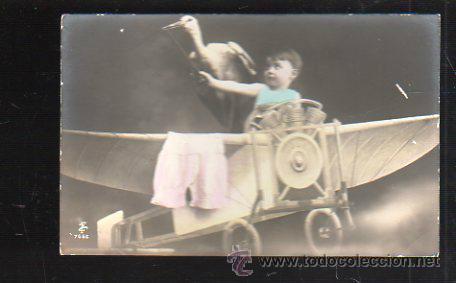 Postales: TARJETA POSTAL DE NI&Ntilde;O CON JUGUETE - Foto 1