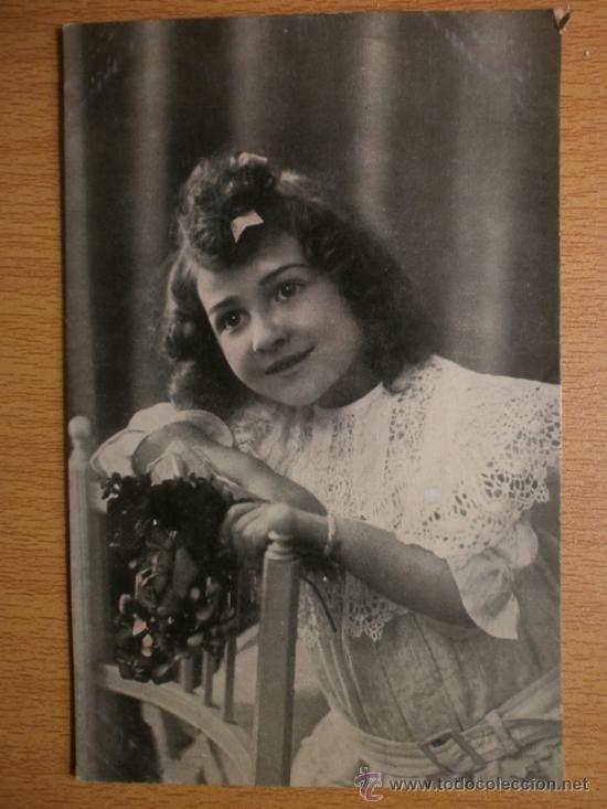 Postales: BONITA POSTAL DE NI&Ntilde;A. - Foto 1