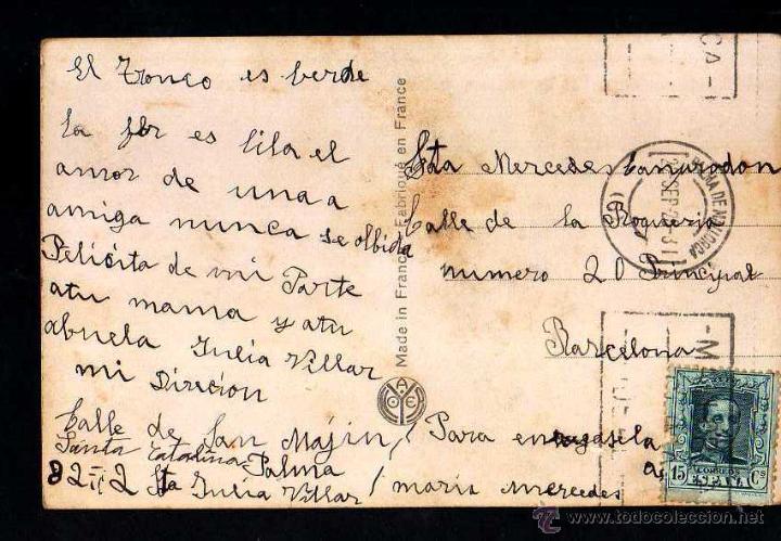Postales: Antigua postal ni&ntilde;as. Circulada. - Foto 2