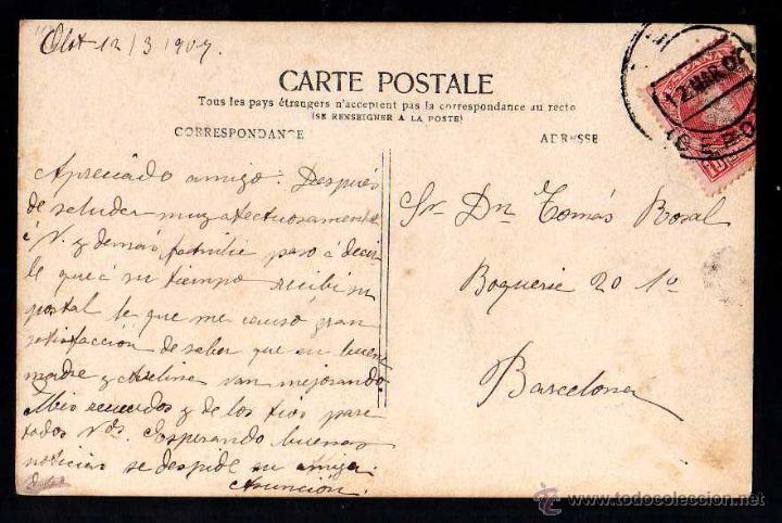 Postales: Antigua postal ni&ntilde;as. Circulada. 1907 - Foto 2